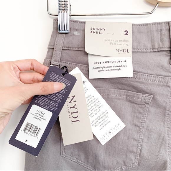 NYDJ Skinny Ankle Jeans Release Hem - Picture 7 of 8